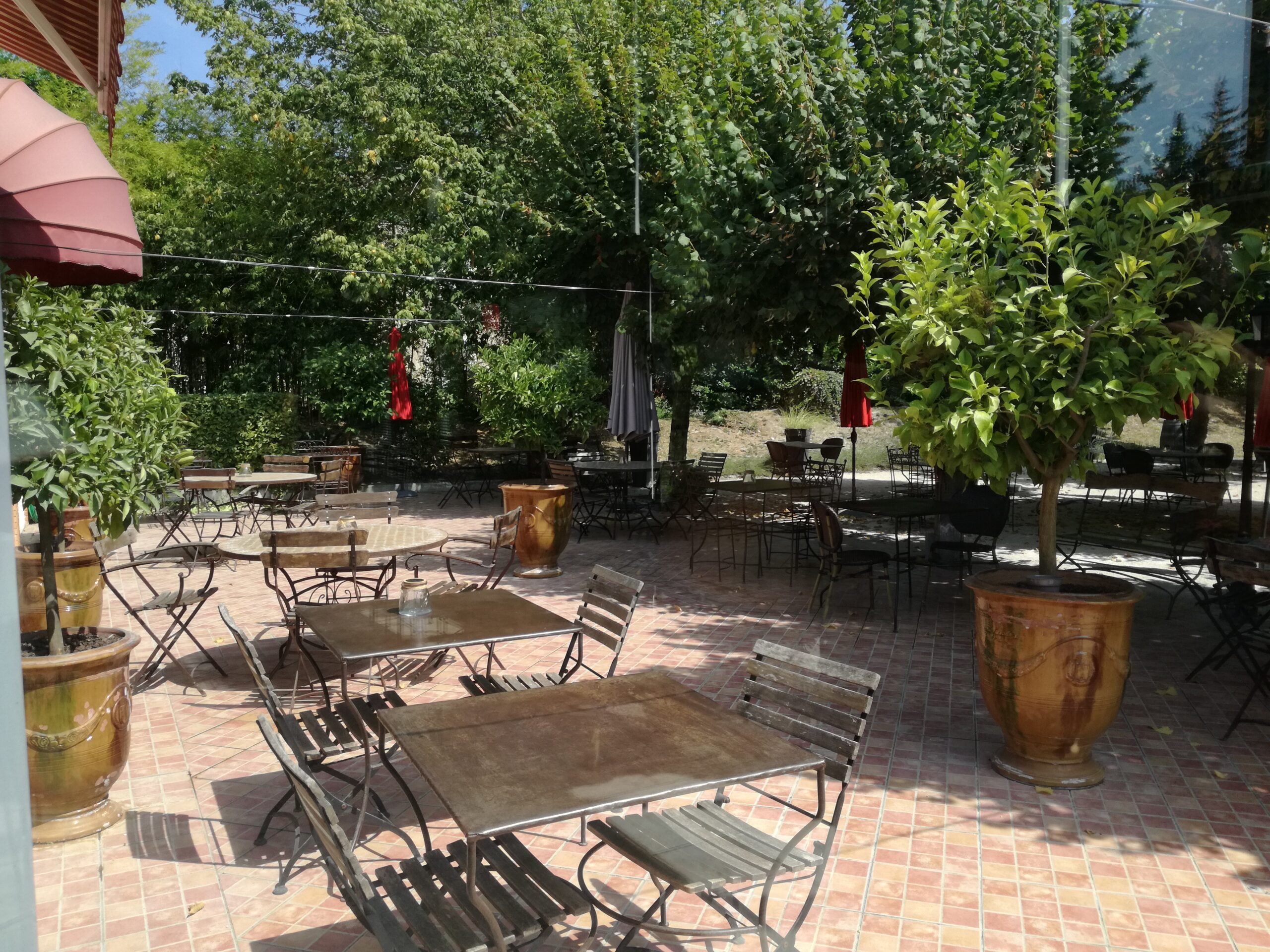 La terrasse du Moulin Rive Gauche