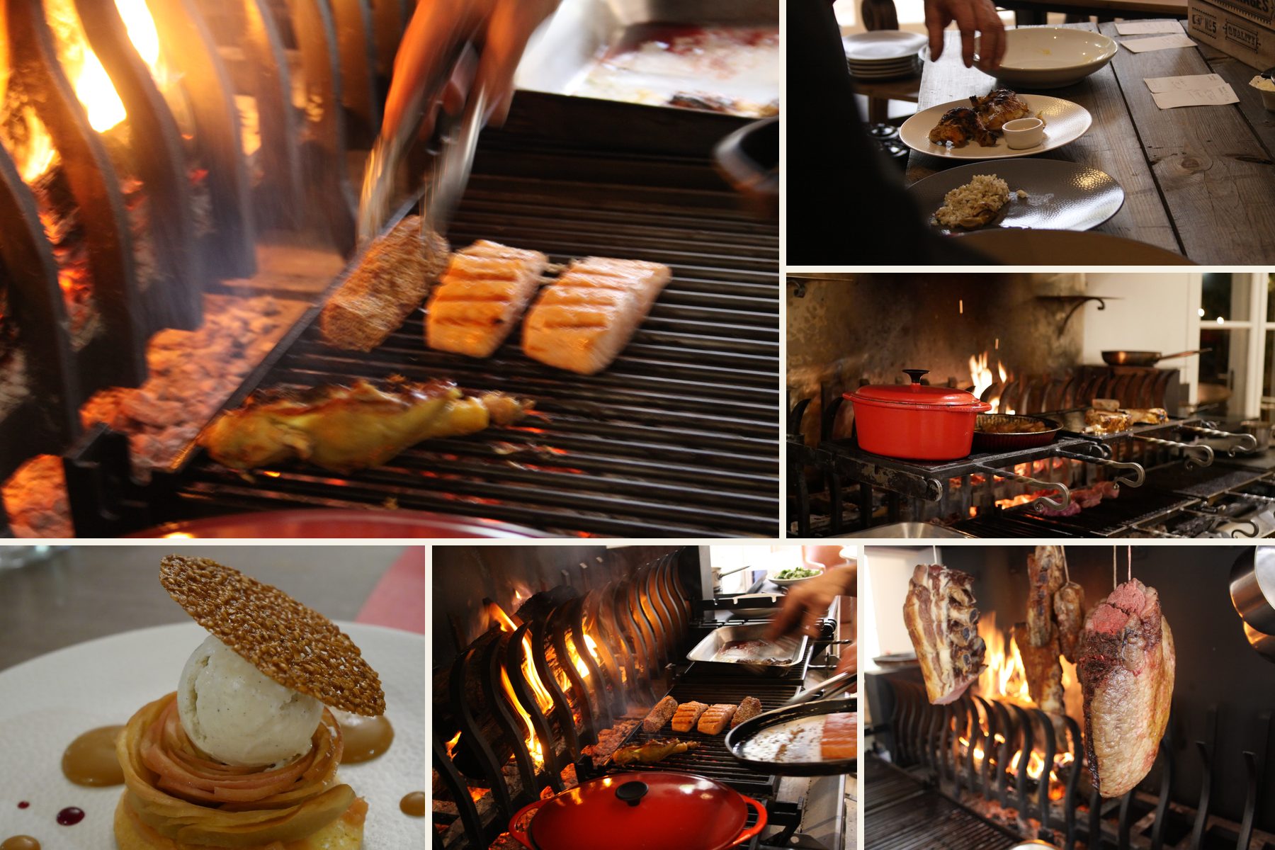 La cuisine au feu de bois